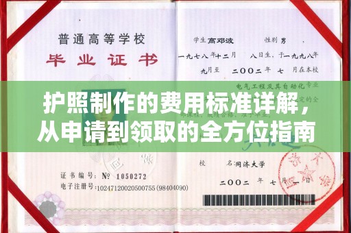 福州护照制作的费用标准详解，从申请到领取的全方位指南