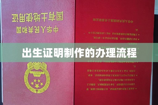 福州出生证明制作的办理流程