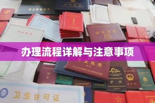 福州办理流程详解与注意事项
